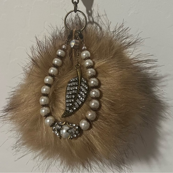 Bag Charm - I must take my Leave L/XL Handcrafted New - Picture 1 of 12
